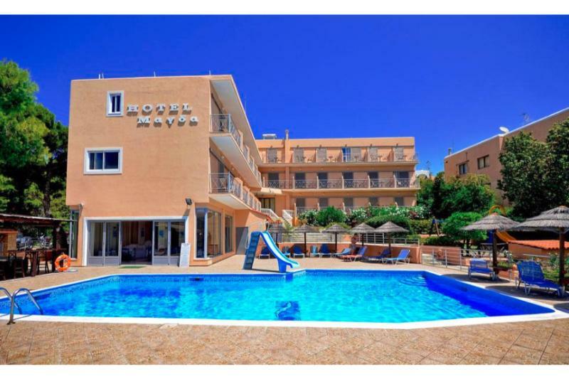 Hotel Magda Agia Marina  Экстерьер фото
