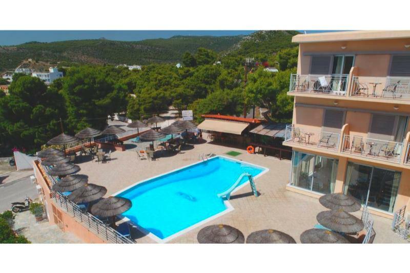 Hotel Magda Agia Marina  Экстерьер фото